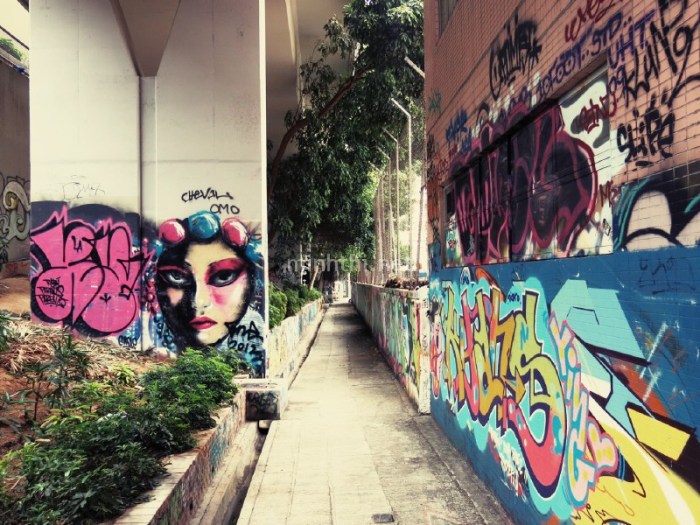 Nghệ thuật graffiti đường phố