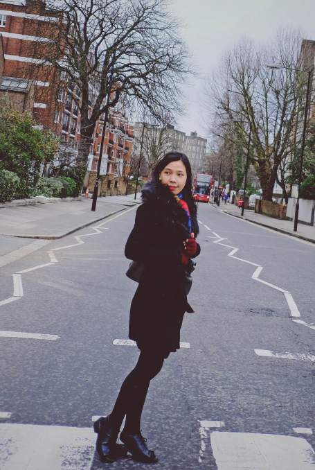 Anh chup tac gia tai London (Nguoi chup Thinh Joey)